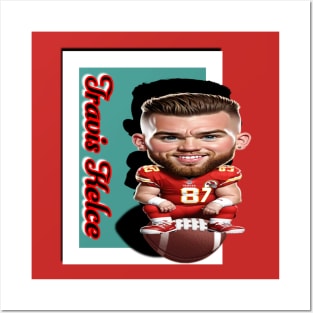 Travis Kelce Posters and Art